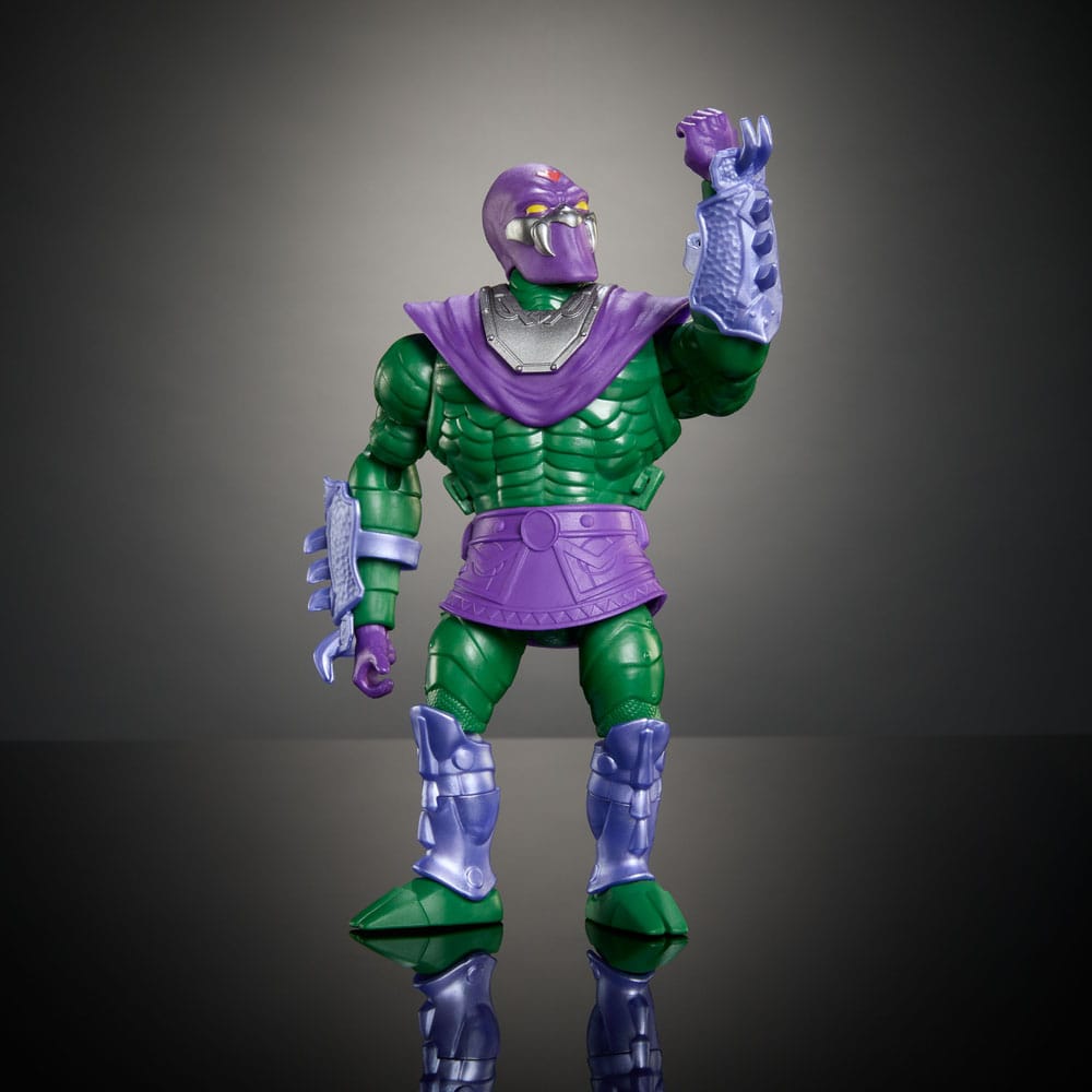 MOTU x TMNT: Turtles of Grayskull Deluxe Actionfigur King Hiss 14 cm - Versand: 5-7 Tage nach Bestellung