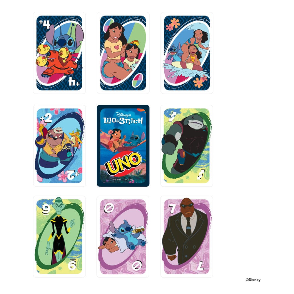 Lilo & Stitch Kartenspiel UNO - Versand: 7 Tage nach Bestellung