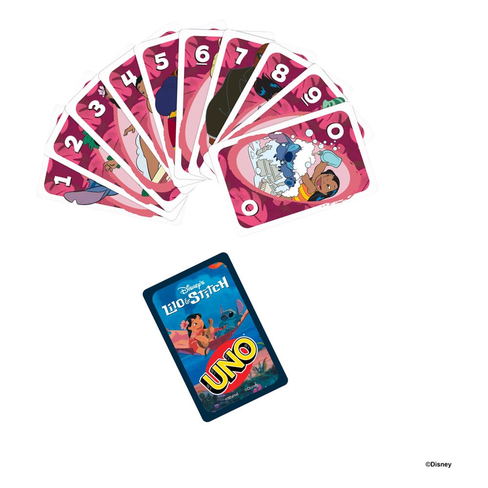 Lilo & Stitch Kartenspiel UNO - Versand: 7 Tage nach Bestellung