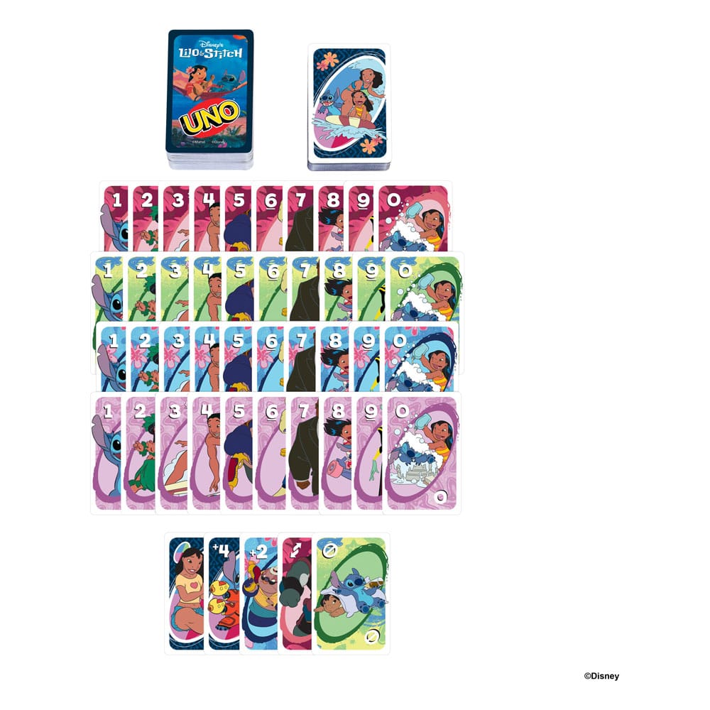 Lilo & Stitch Kartenspiel UNO - Versand: 7 Tage nach Bestellung