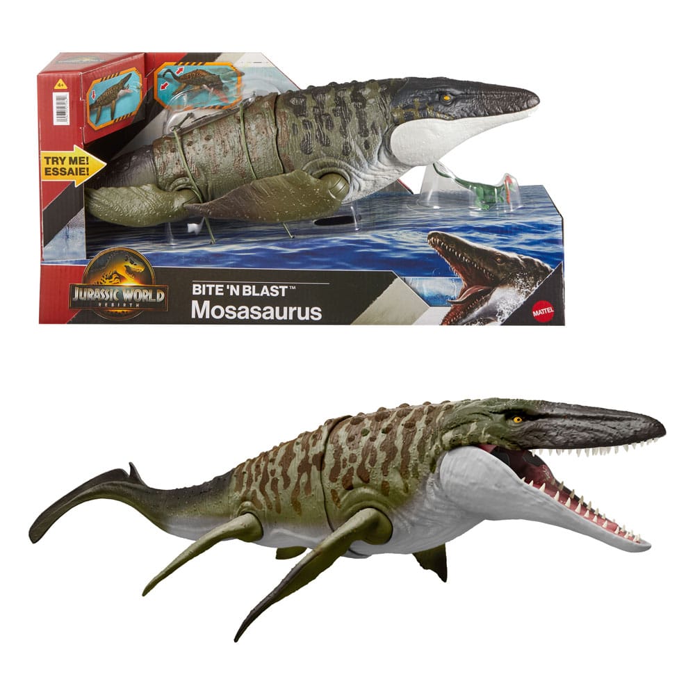 Jurassic World: Rebirth Actionfigur Bite 'n Blast Mosasaurus 65 cm - Preorder - ETA: 08.01.2026