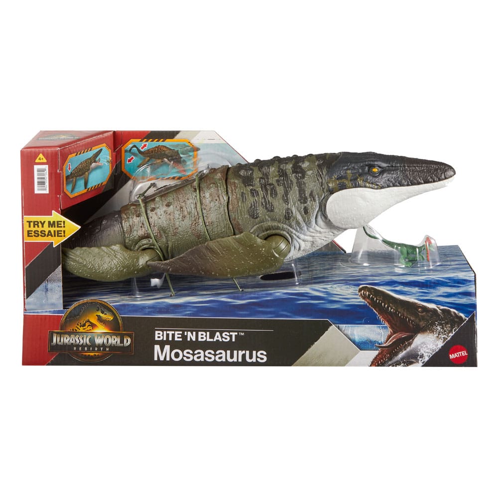 Jurassic World: Rebirth Actionfigur Bite 'n Blast Mosasaurus 65 cm - Preorder - ETA: 08.01.2026