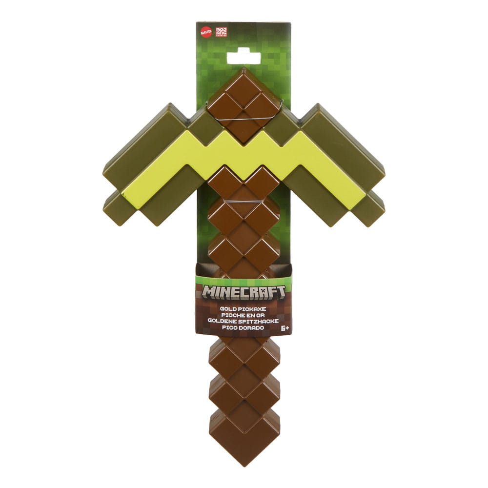 Minecraft Roleplay-Replik Goldene Spitzhacke - Versand: 5-7 Tage nach Bestellung