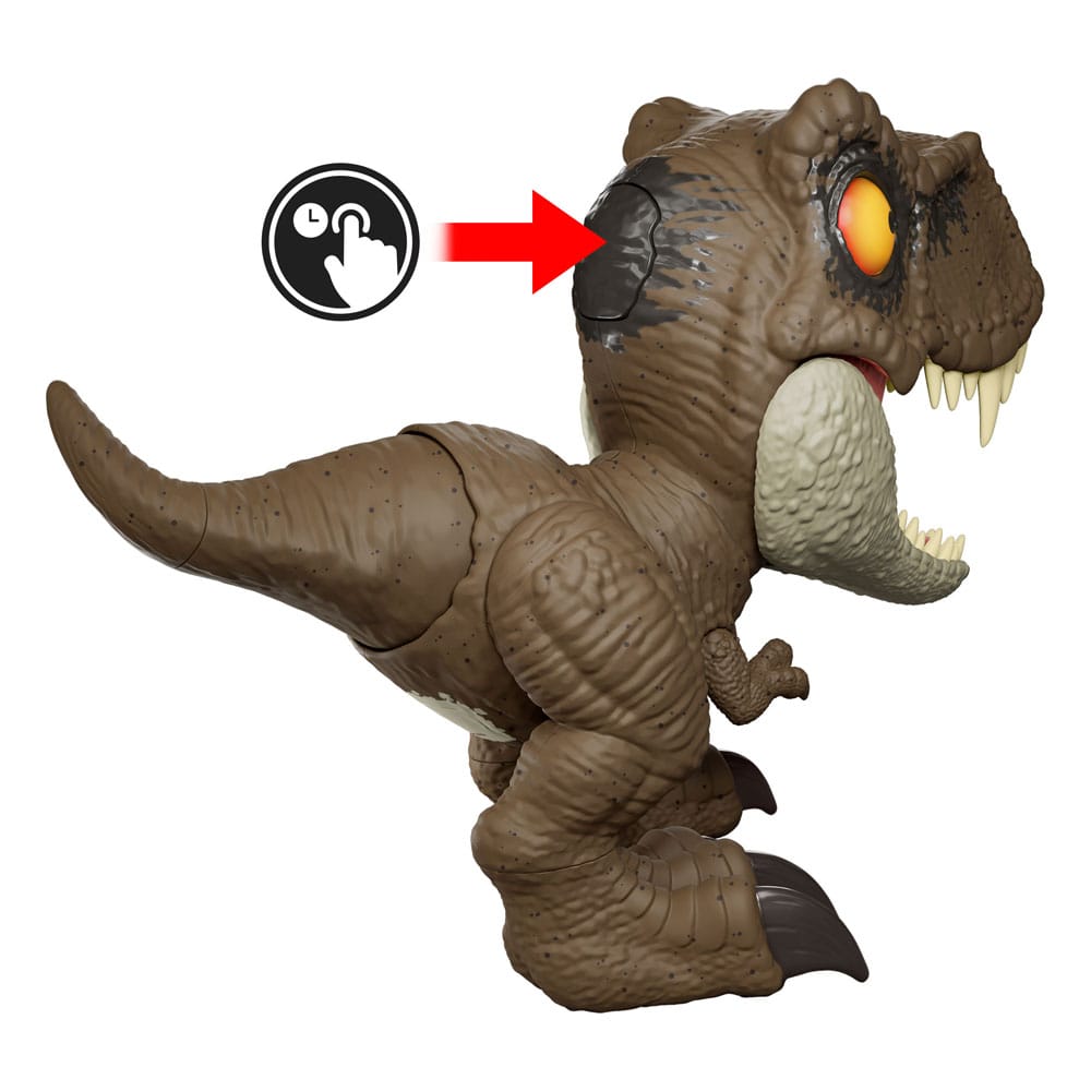 Jurassic World Actionfigur mit Sound Roar Command Tyrannosaurus Rex 16 cm - Versand: 5-7 Tage nach Bestellung