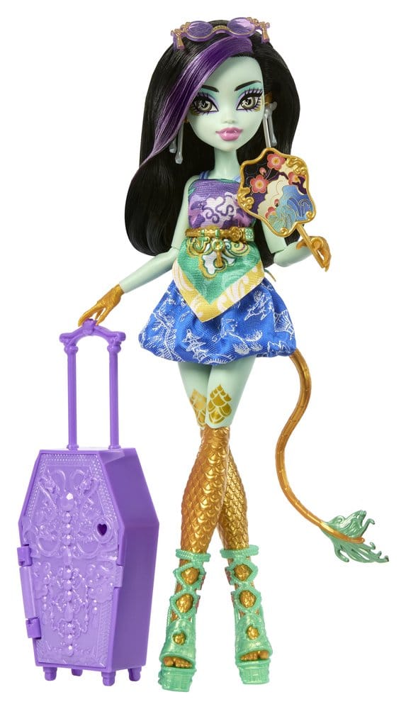 Monster High Skulltimate Secrets Puppe Destination: Gore-geous Oasis - Jinafire Long - Versand: 7 Tage nach Bestellung