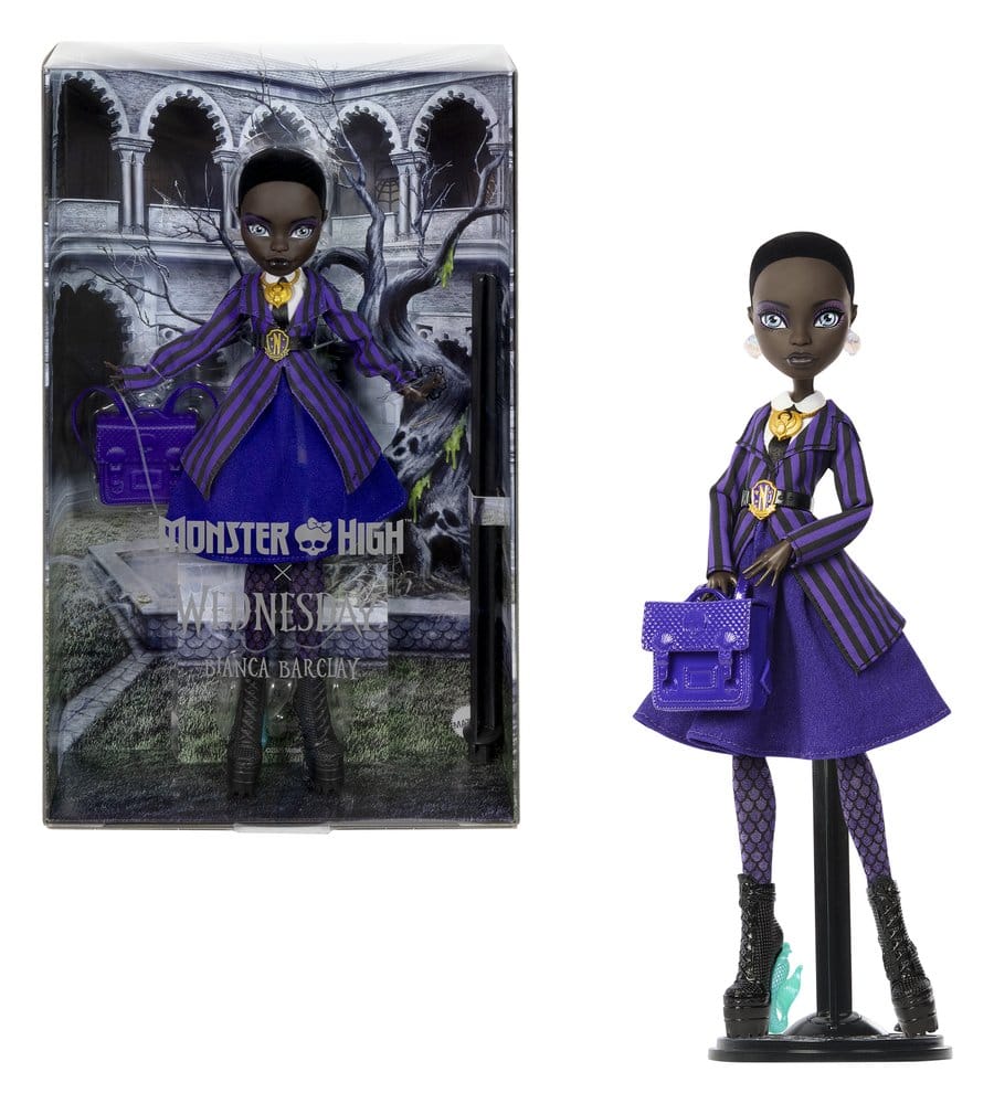 Monster High x Wednesday Puppe Bianca Barclay - Versand: 7 Tage nach Bestellung