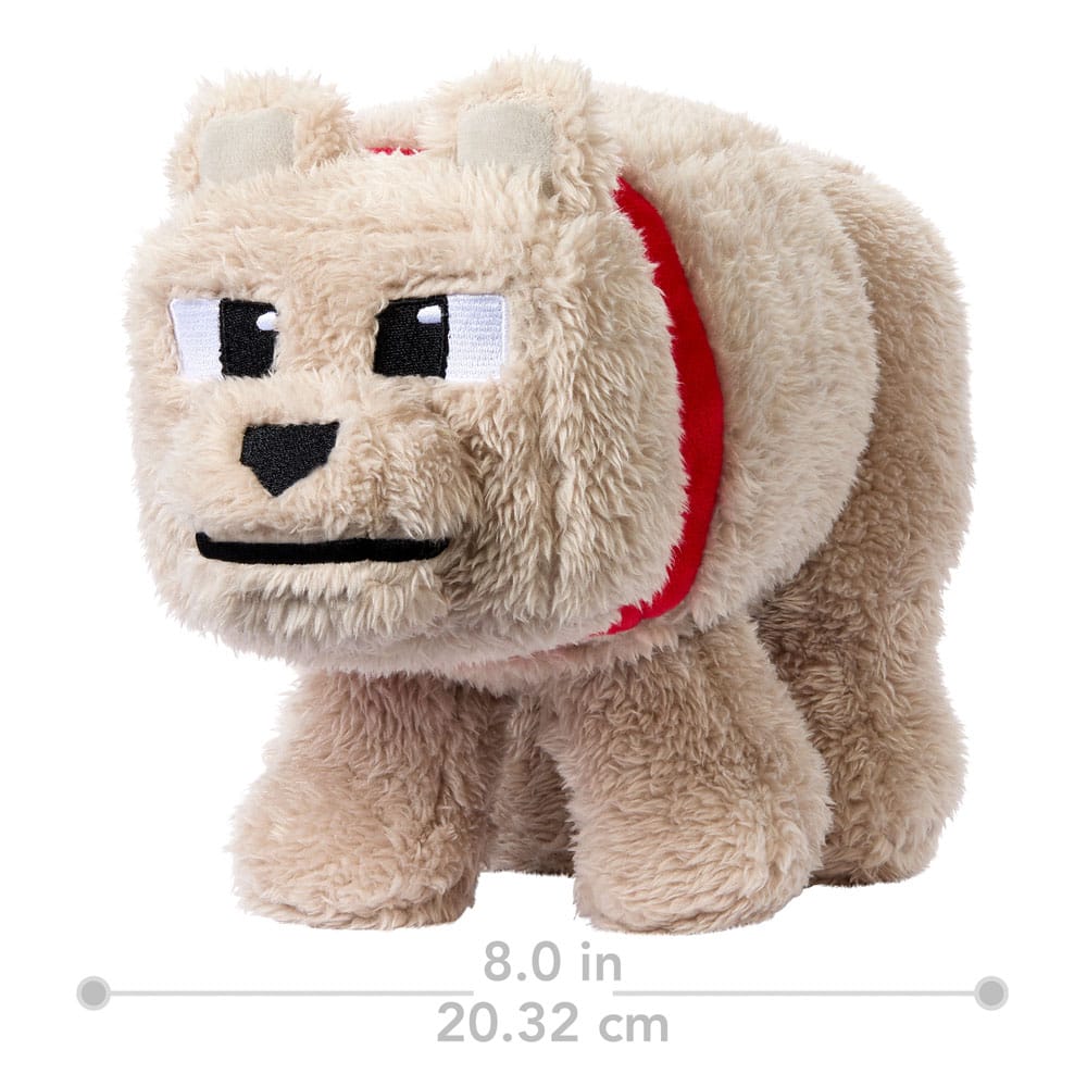 Ein Minecraft Film Plüschfigur Dennis der Wolf 20 cm - Preorder - ETA: 27.01.2026