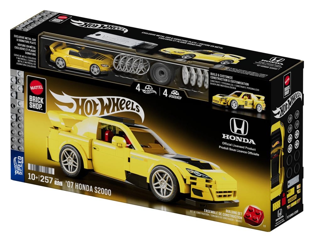 Hot Wheels Speed Series Mattel Brick Shop Bauset 1/32 '07 Honda S2000 - Preorder - ETA: 30.06.2026