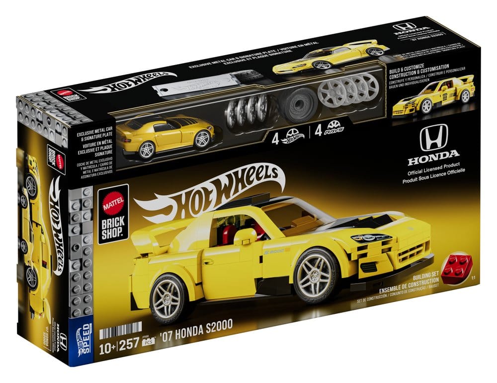 Hot Wheels Speed Series Mattel Brick Shop Bauset 1/32 '07 Honda S2000 - Preorder - ETA: 30.06.2026