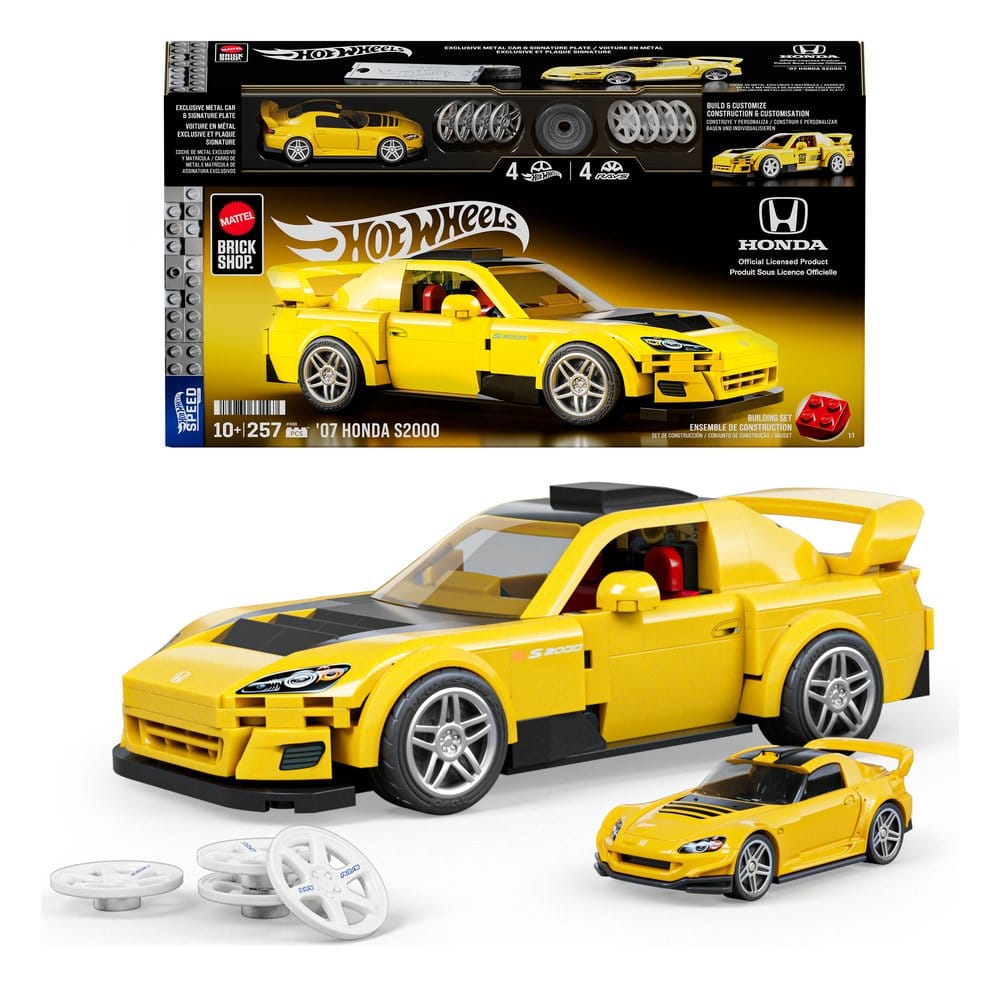 Hot Wheels Speed Series Mattel Brick Shop Bauset 1/32 '07 Honda S2000 - Preorder - ETA: 30.06.2026