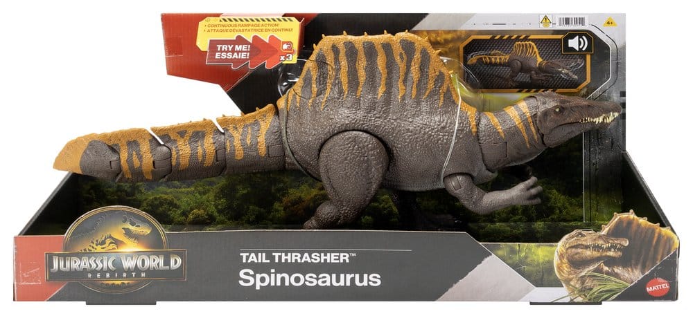 Jurassic World: Die Wiedergeburt Actionfigur Tail Thrasher Spinosaurus 55 cm - Versand: 7 Tage nach Bestellung