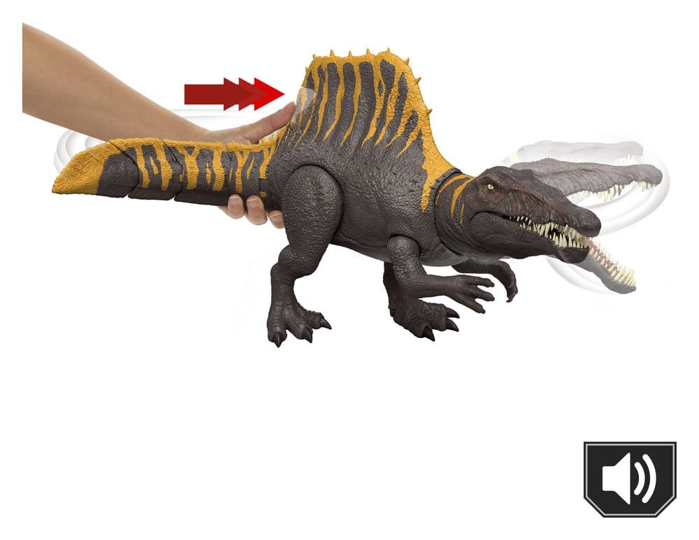 Jurassic World: Die Wiedergeburt Actionfigur Tail Thrasher Spinosaurus 55 cm - Versand: 7 Tage nach Bestellung