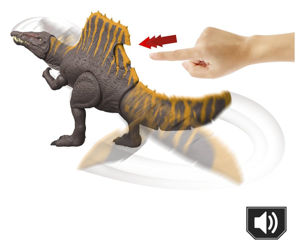Jurassic World: Die Wiedergeburt Actionfigur Tail Thrasher Spinosaurus 55 cm - Versand: 7 Tage nach Bestellung