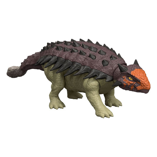 Jurassic World: Die Wiedergeburt Actionfigur mit Sound Wild Roar Ankylosaurus 7 cm - Versand: 5-7 Tage nach Bestellung