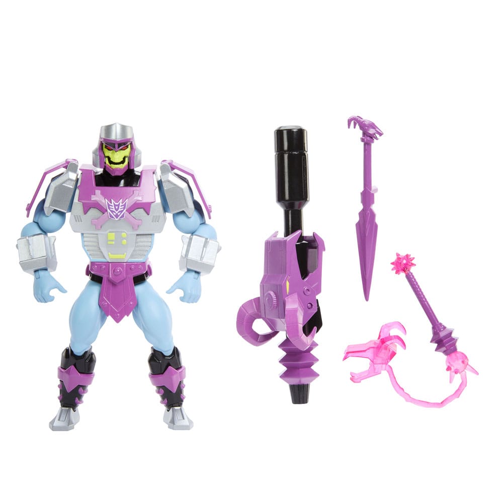 Masters of the Universe x Transformers Actionfigur Megatron Armor Skeletor heo European Exclusive 14 cm - Preorder - ETA: 07.10.2025