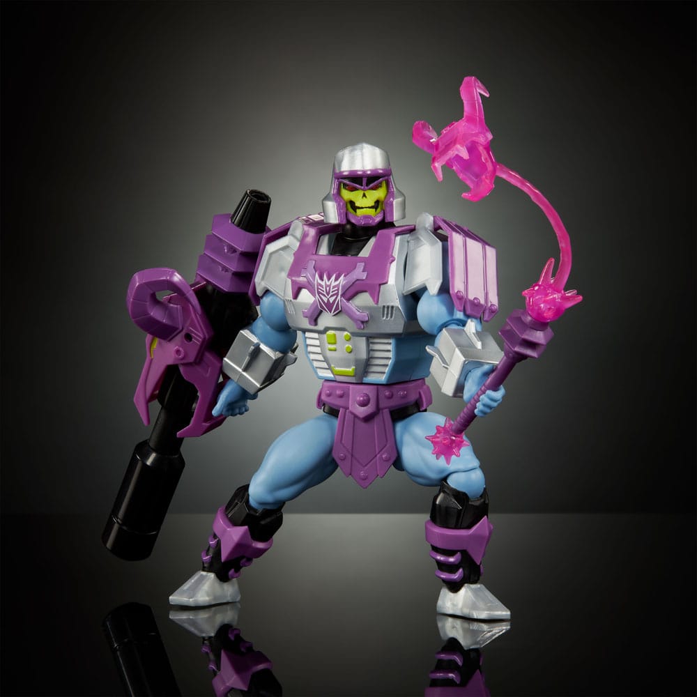 Masters of the Universe x Transformers Actionfigur Megatron Armor Skeletor heo European Exclusive 14 cm - Preorder - ETA: 07.10.2025