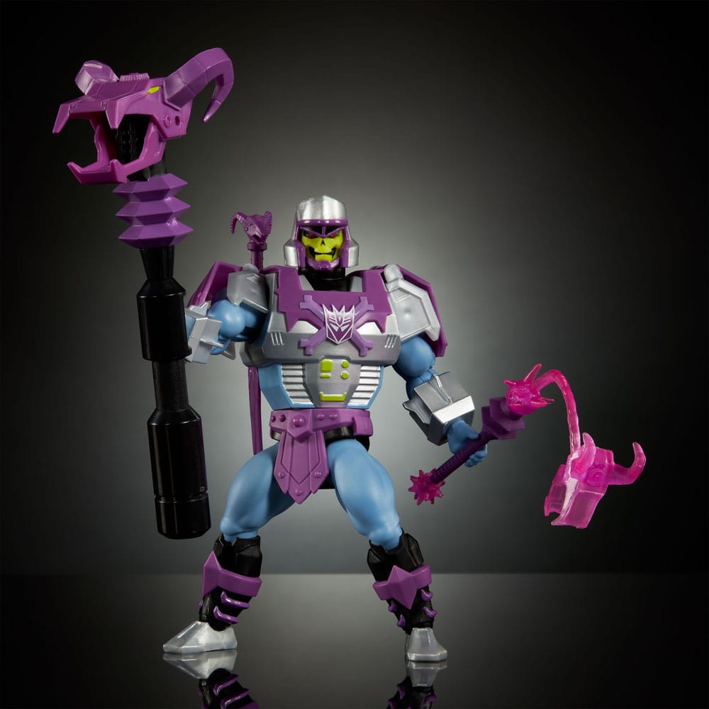 Masters of the Universe x Transformers Actionfigur Megatron Armor Skeletor heo European Exclusive 14 cm - Preorder - ETA: 07.10.2025