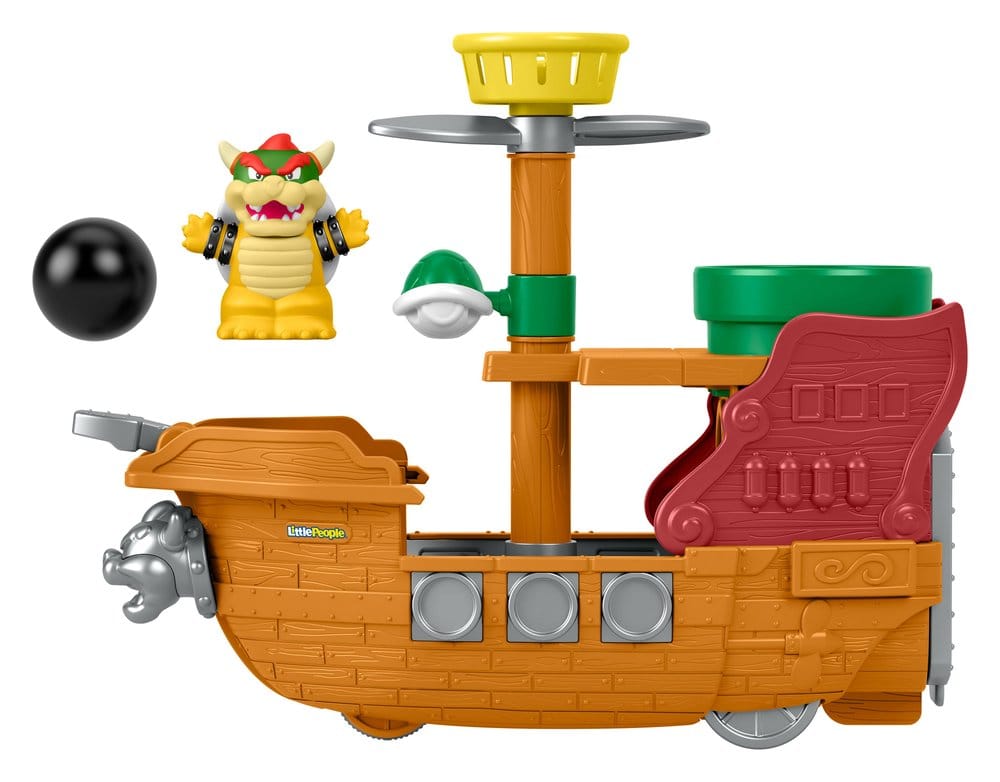 My Mario Little People Spielset Bowsers Luftschiff - Versand: 7 Tage nach Bestellung