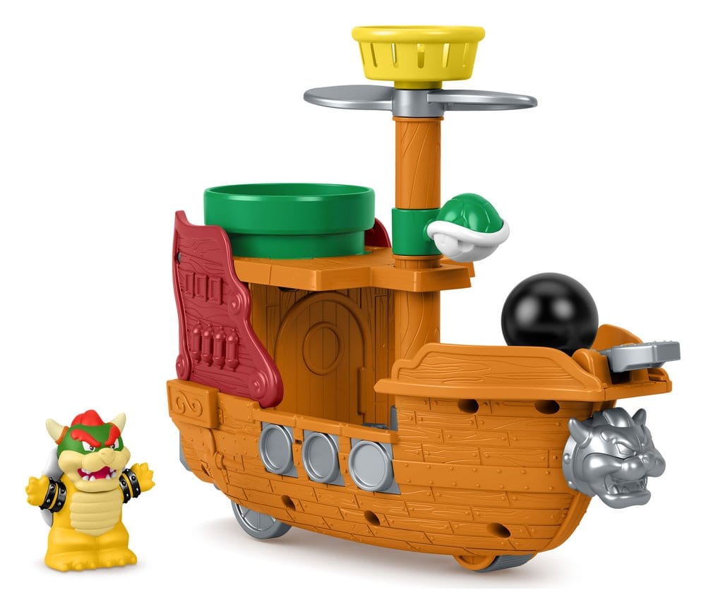My Mario Little People Spielset Bowsers Luftschiff - Versand: 7 Tage nach Bestellung