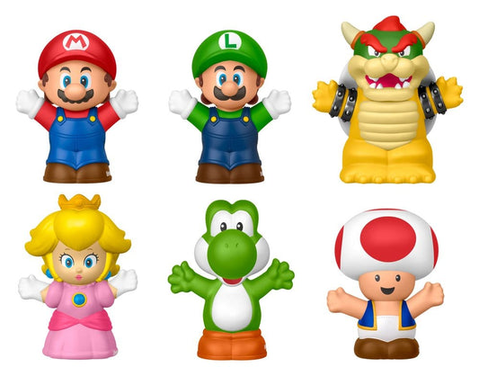 My Mario Little People Collector Minifiguren 6er-Pack 7 cm - Versand: 7 Tage nach Bestellung