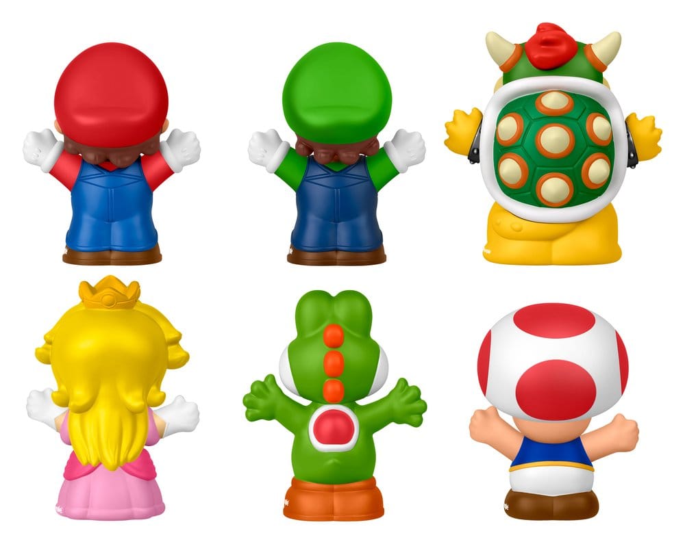 My Mario Little People Collector Minifiguren 6er-Pack 7 cm - Versand: 7 Tage nach Bestellung