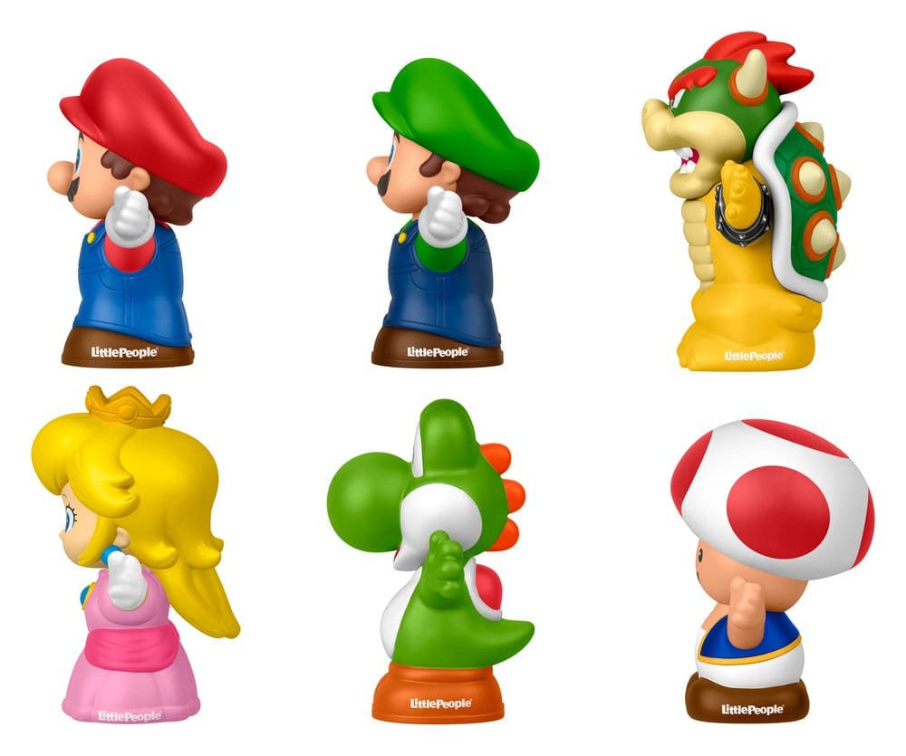 My Mario Little People Collector Minifiguren 6er-Pack 7 cm - Versand: 7 Tage nach Bestellung