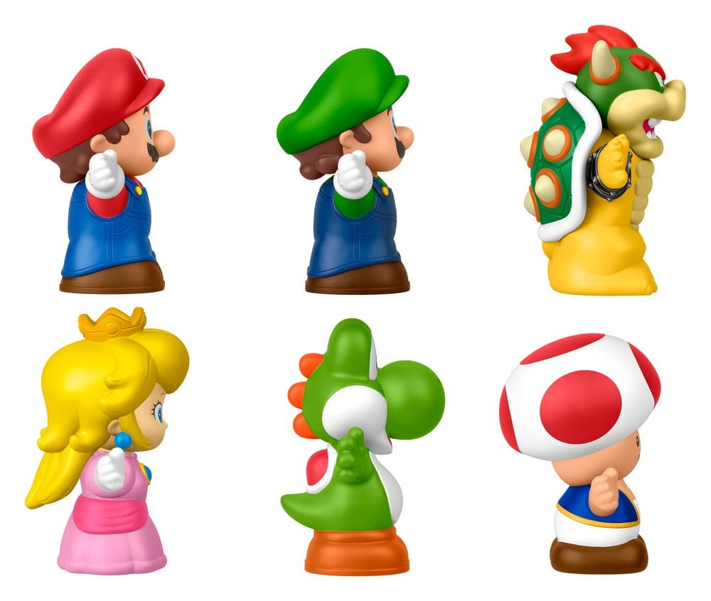 My Mario Little People Collector Minifiguren 6er-Pack 7 cm - Versand: 7 Tage nach Bestellung