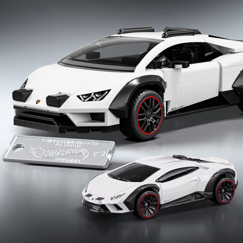 Hot Wheels Speed Mattel Brick Shop Bauset 1/32 Lamborghini Huracán Sterrato - Preorder - ETA: 09.10.2026