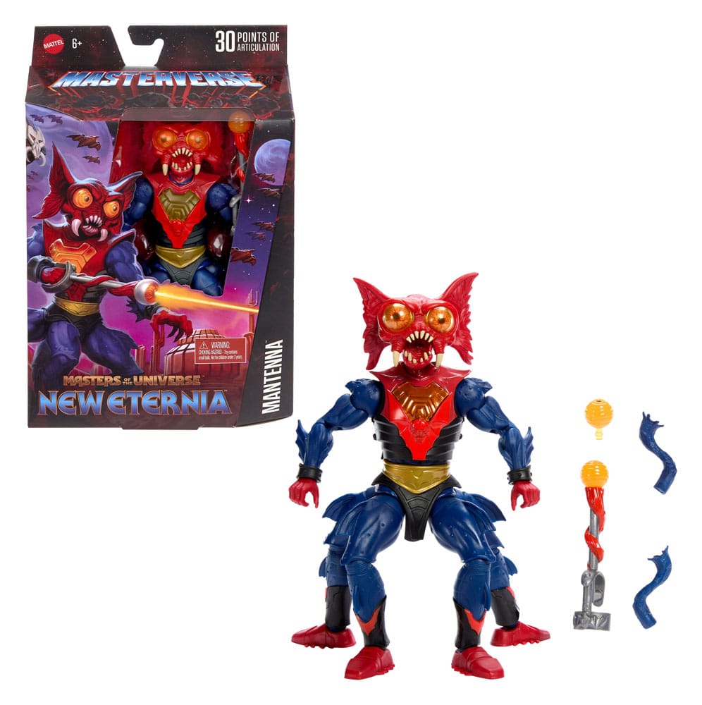 Masters of the Universe: New Eternia Masterverse Actionfigur Mantenna 18 cm - Versand: 5-7 Tage nach Bestellung