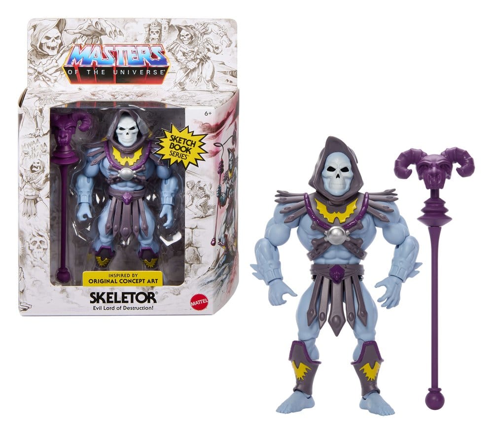 Masters of the Universe Origins Actionfigur Sketchbook Series: Skeletor 14 cm - Preorder - ETA: 25.08.2026