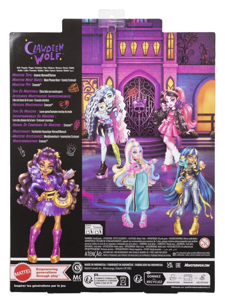 Monster High Puppe Clawdeen Wolf - Versand: 7 Tage nach Bestellung