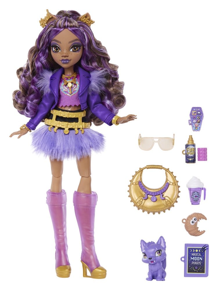 Monster High Puppe Clawdeen Wolf - Versand: 7 Tage nach Bestellung