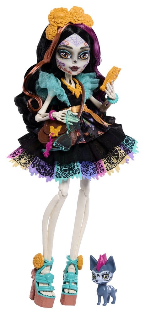 Monster High Puppe Skelita Calaveras - Versand: 7 Tage nach Bestellung