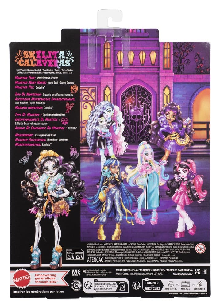 Monster High Puppe Skelita Calaveras - Versand: 7 Tage nach Bestellung