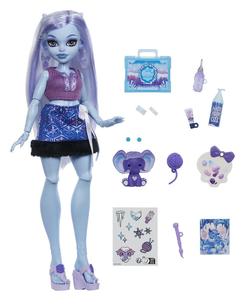 Monster High Self-Scare Secrets Puppe Abbey Bominable - Versand: 7 Tage nach Bestellung