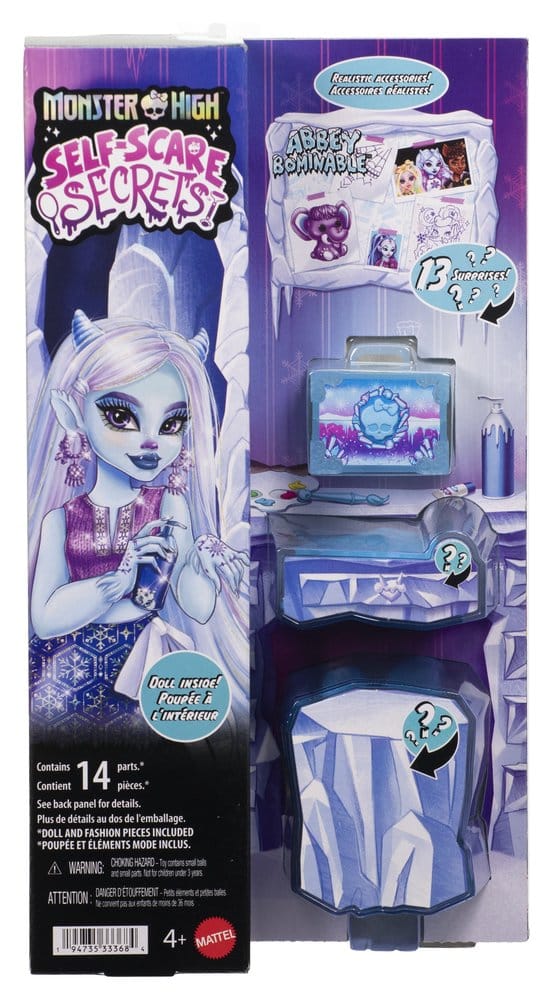 Monster High Self-Scare Secrets Puppe Abbey Bominable - Versand: 7 Tage nach Bestellung