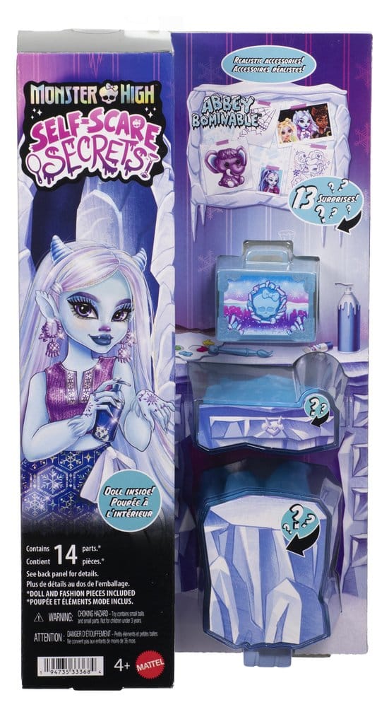 Monster High Self-Scare Secrets Puppe Abbey Bominable - Versand: 7 Tage nach Bestellung