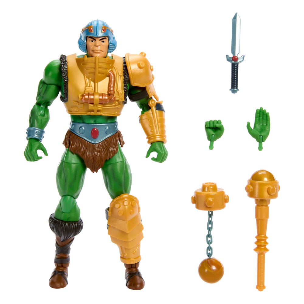 Masters of the Universe Masterverse Vintage Collection Actionfigur Man-At-Arms 18 cm - Versand: 5-7 Tage nach Bestellung