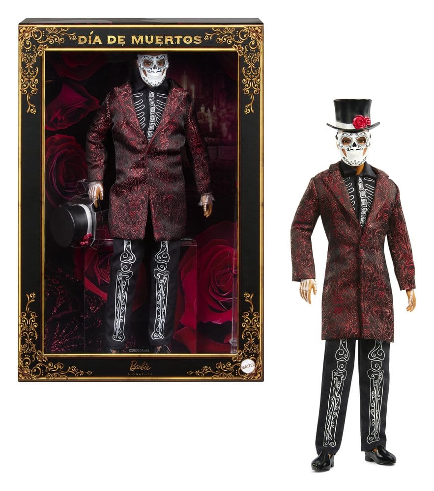 Barbie Signature Puppe Día De Muertos Ken - Versand: 7 Tage nach Bestellung