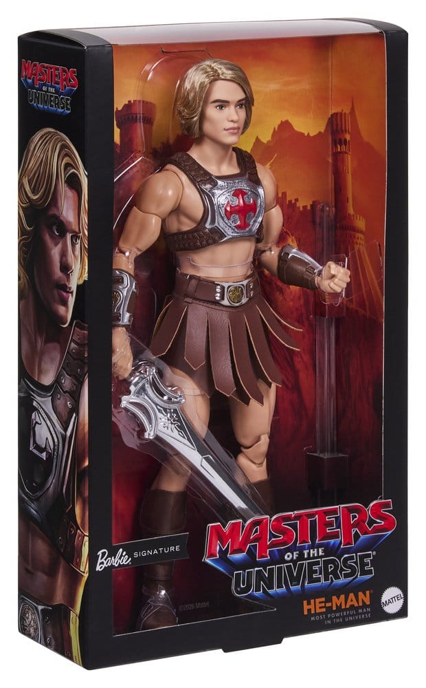 Masters of the Universe Movie 2026 Barbie Signature Puppe He-Man 30 cm - Versand: 7 Tage nach Bestellung