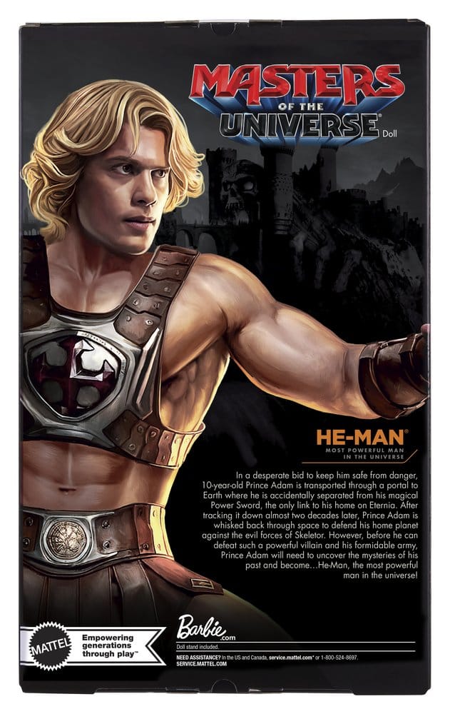 Masters of the Universe Movie 2026 Barbie Signature Puppe He-Man 30 cm - Versand: 7 Tage nach Bestellung
