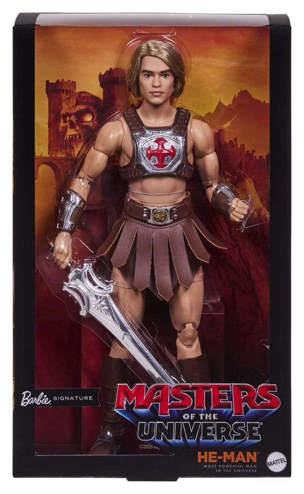 Masters of the Universe Movie 2026 Barbie Signature Puppe He-Man 30 cm - Versand: 7 Tage nach Bestellung