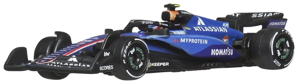 Formel 1 Hot Wheels Premium Die-Cast Fahrzeug 1:64 Team Williams: Driver 1 - Versand: 7 Tage nach Bestellung