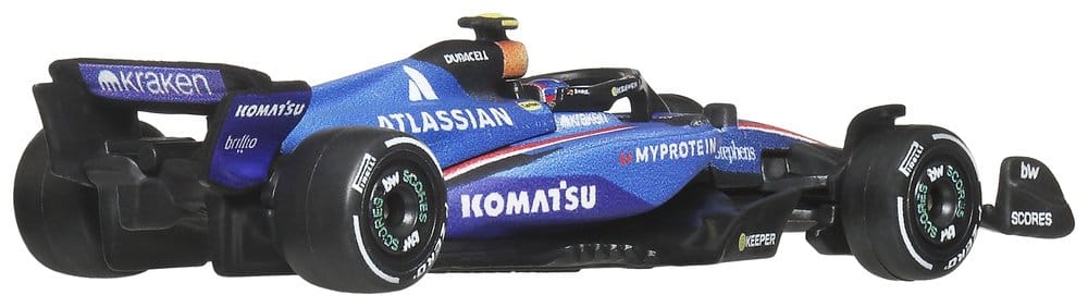 Formel 1 Hot Wheels Premium Die-Cast Fahrzeug 1:64 Team Williams: Driver 1 - Versand: 7 Tage nach Bestellung