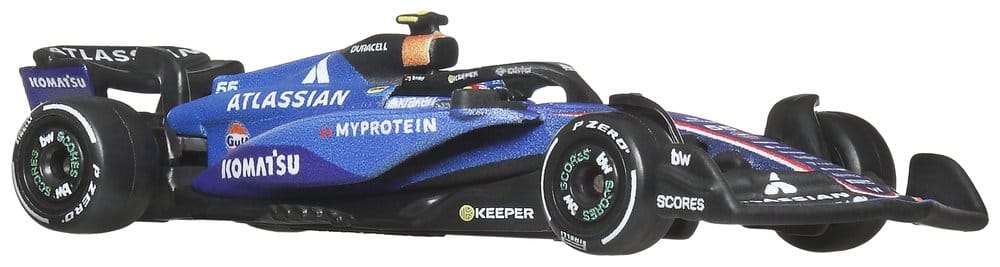 Formel 1 Hot Wheels Premium Die-Cast Fahrzeug 1:64 Team Williams: Driver 1 - Versand: 7 Tage nach Bestellung