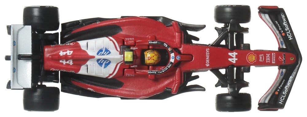 Formel 1 Hot Wheels Premium Die-Cast Fahrzeug 1/64 Team Ferrari: Driver 1 - Versand: 7 Tage nach Bestellung