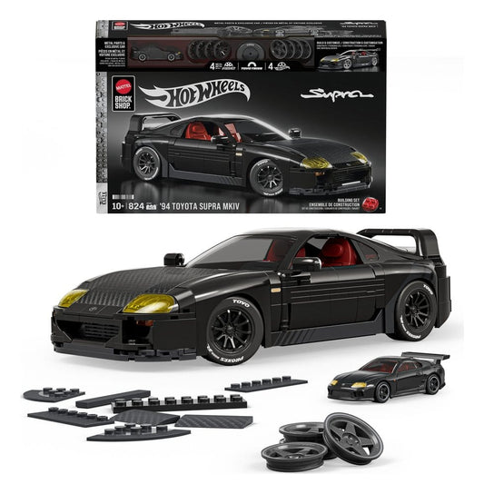 Hot Wheels Elite Mattel Brick Shop Bauset 1/16 '94 Toyota Supra MKIV - Preorder - ETA: 17.10.2026