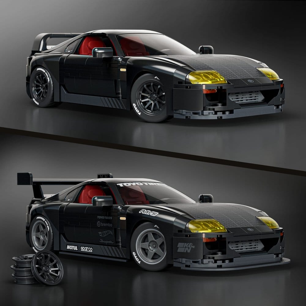 Hot Wheels Elite Mattel Brick Shop Bauset 1/16 '94 Toyota Supra MKIV - Preorder - ETA: 25.08.2026