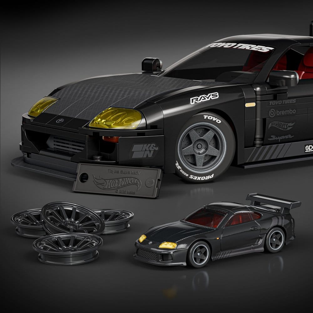 Hot Wheels Elite Mattel Brick Shop Bauset 1/16 '94 Toyota Supra MKIV - Preorder - ETA: 25.08.2026