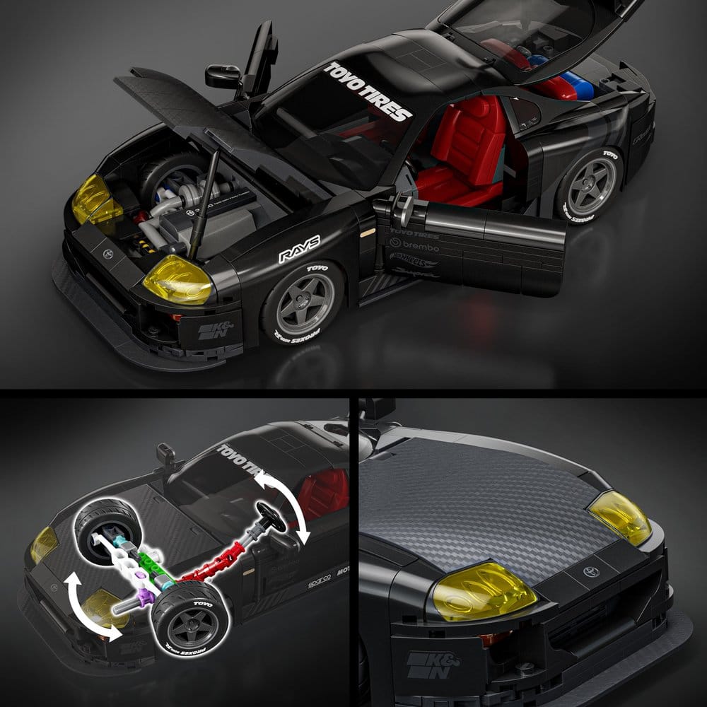 Hot Wheels Elite Mattel Brick Shop Bauset 1/16 '94 Toyota Supra MKIV - Preorder - ETA: 25.08.2026